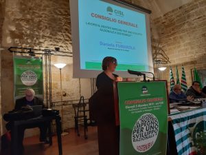 Daniela Fumarola, segretario regionale CISL Puglia