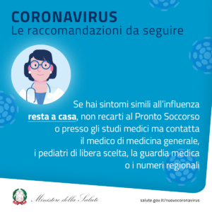 coronavirus consigli