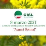 8 marzo 2021 – Giornata internazionale dei diritti della donna