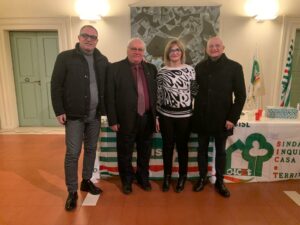 da sx Antonio Baldassarre - Massimo Caliandro - Concetta Nuzzo Gianfranco Solazzo