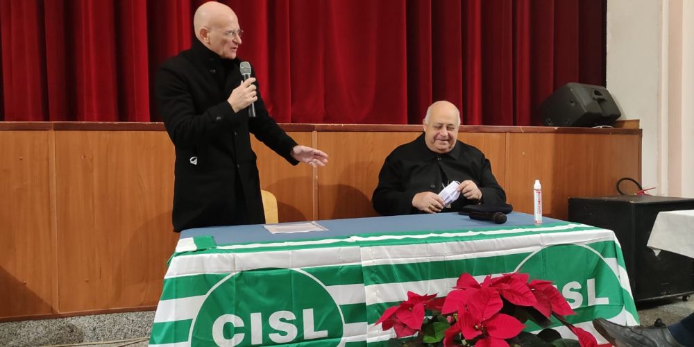 La CISL ha incontrato  l’Arcivescovo Mons. Caliandro