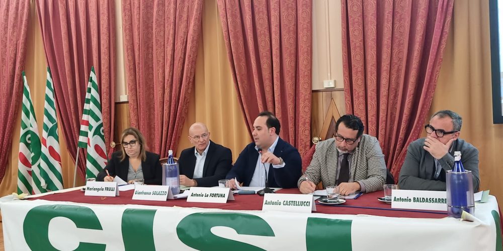 Il Consiglio Generale  della CISL Taranto Trindisi