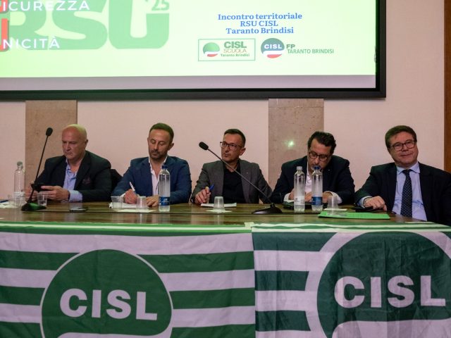 Elezioni RSU nel pubblico impiego: a Taranto incontro con candidate e canditati nelle liste Cisl
