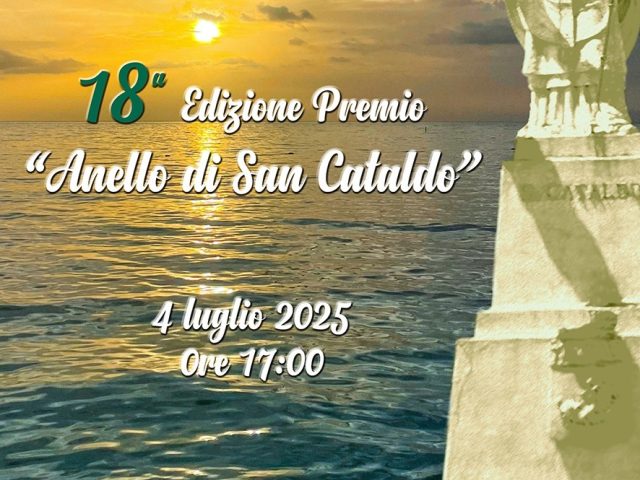 Conferimento del premio Anello di San Cataldo – 18^ Edizione