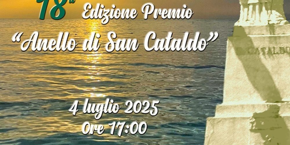 Conferimento del premio Anello di San Cataldo – 18^ Edizione